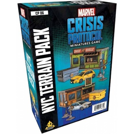 Marvel Crisis Protocol NYC Terrain Pack - expansión juego de mesa