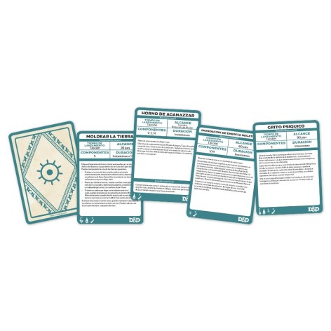 Dungeons and Dragons: Cartas de conjuros: Guia del Xanathar para Todo - Suplemento de rol