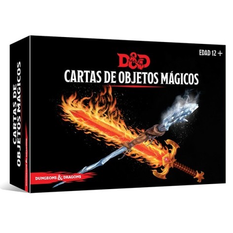 Dungeons and Dragons: Cartas de objetos magicos - suplemento de rol