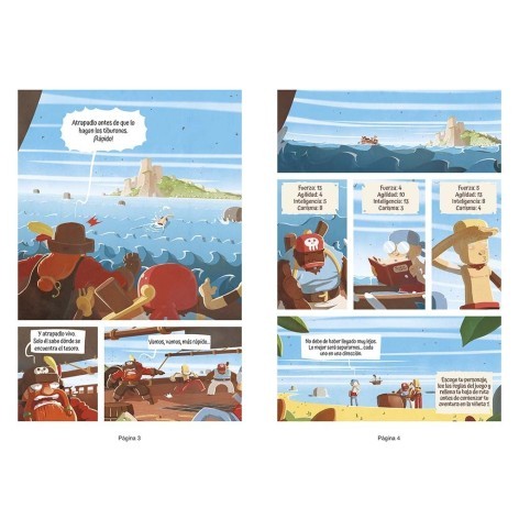 Libro Juego 12 Piratas. La Busqueda - Libro juego