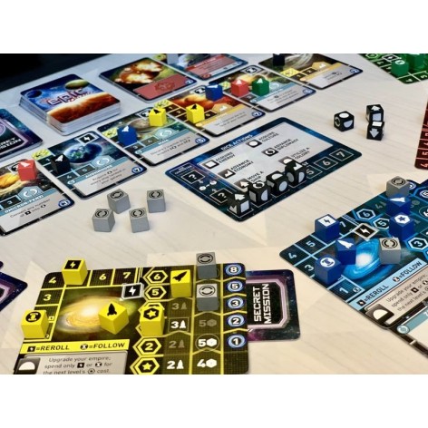 Ultra Tiny Epic Galaxies - juego de mesa