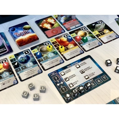 Ultra Tiny Epic Galaxies - juego de mesa