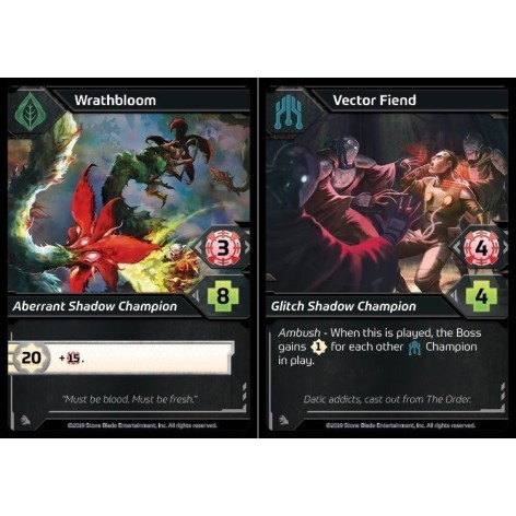 Shards of Infinity: Shadow of Salvation - expansión juego de cartas