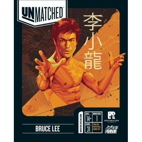 Unmatched Battle Of Legends: Bruce Lee Hero Pack - expansión juego de mesa