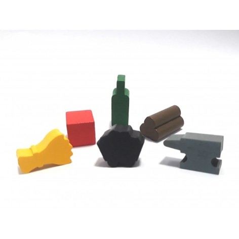 Raccoon Tycoon: pack de componentes Raccoon Tycoon: pack de componentes