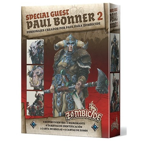 Zombicide Green Horde: Special Guest Paul Bonner 2 - expansión juego de mesa