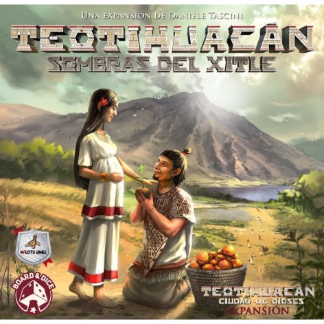 Teotihuacan: Sombras del Xitle - expansión juego de mesa