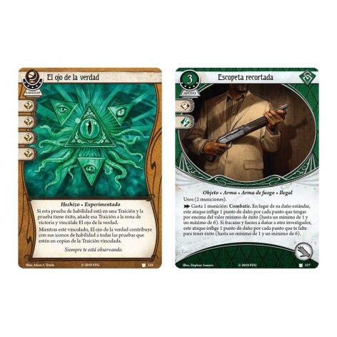 Arkham Horror: Tejedora del cosmos - expansión juego de cartas