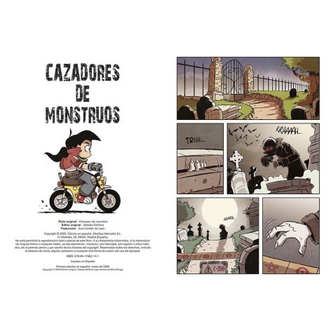 Libro Juego Cazadores de Monstruos - libro