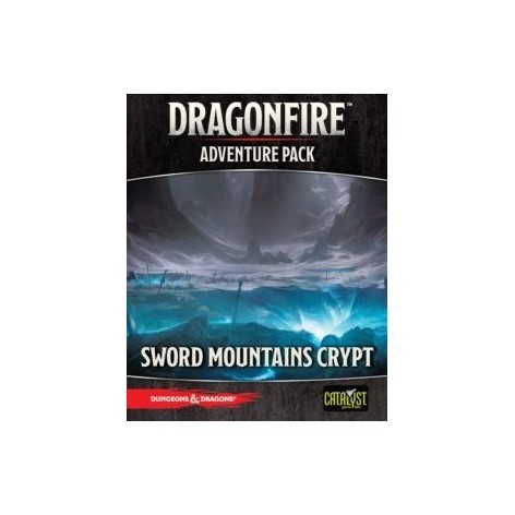 DragonFire Adventures: Sword Mountains Crypt - expansión juego de cartas