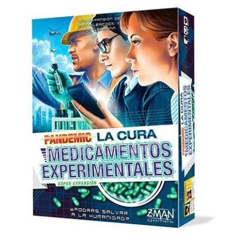 Pandemic La Cura: Medicamentos Experimentales - expansión juego de mesa