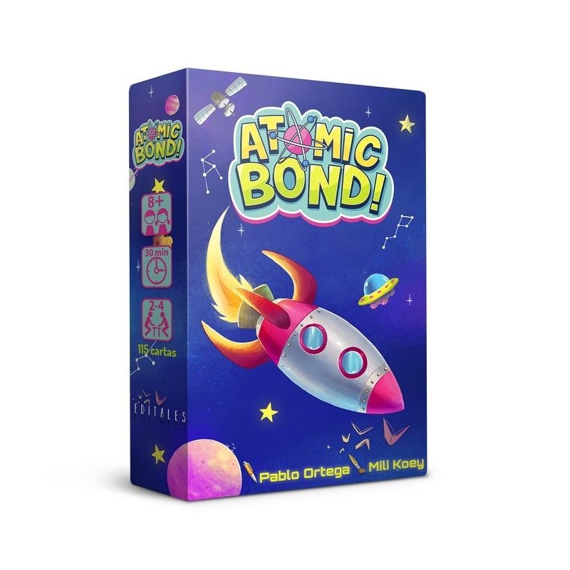 Atomic Bond - juego de cartas