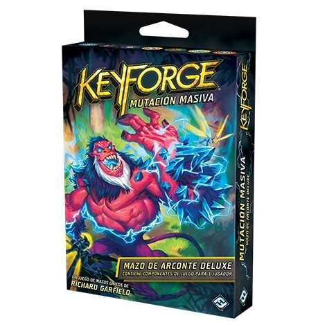 KeyForge: Mutacion Masiva Mazo de Arconte Deluxe - expansión juego de cartas