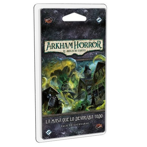 Arkham Horror: La masa que lo devoraba todo - expansión juego de cartas