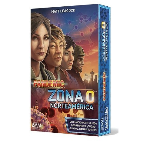 Pandemic: Zona 0 Norteamerica - juego de mesa