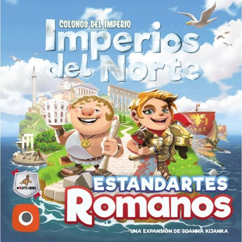 Colonos del Imperio Imperios del Norte: Estandartes Romanos - expansión juego de mesa