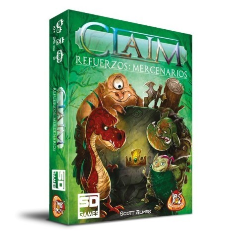 Claim Refuerzos: Mercenarios - expansión juego de cartas