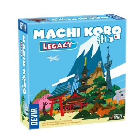 Machi koro Legacy - juego de cartas