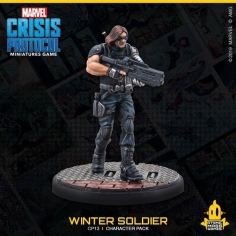 Marvel Crisis Protocol Vision and Winter Soldier - expansión juego de mesa