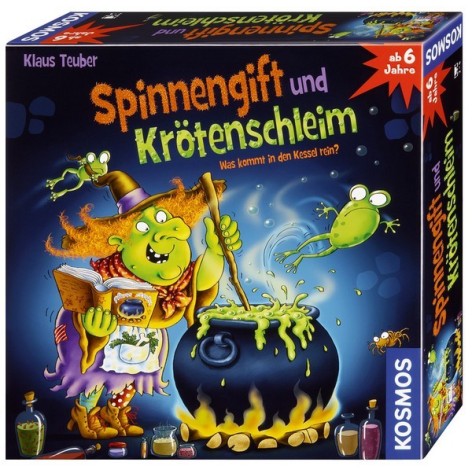 Spinnengift und Krotenschleim - juego de mesa para niños