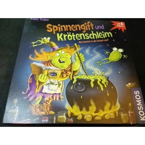 Spinnengift und Krotenschleim - juego de mesa para niños