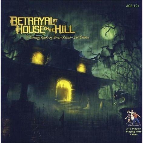 Betrayal at House on the Hill - Segunda Edicion - juego de mesa