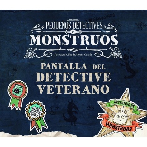 Pequeños detectives de monstruos: Pantalla del Detective Veterano - suplemento de rol