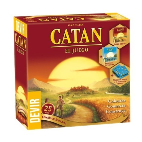 Catan: Edicion 25 Aniversario - juego de mesa