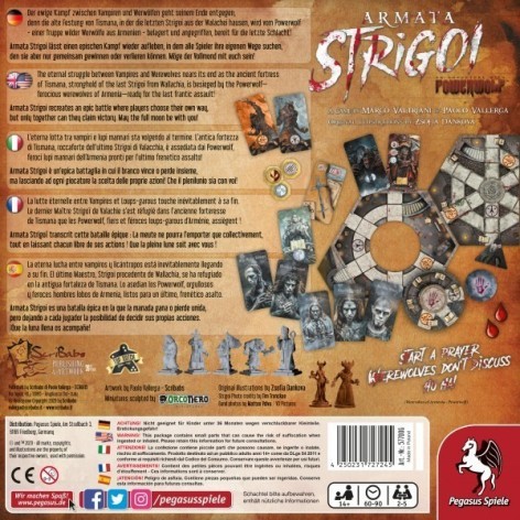 Armata Strigoi (castellano) - juego de mesa