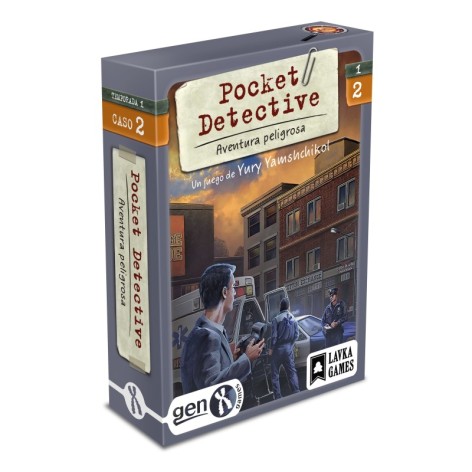 Pocket Detective: Temporada 1 Caso 2 Aventura Peligrosa - juego de cartas
