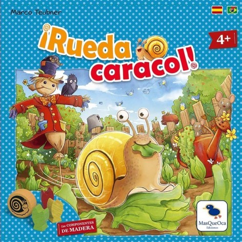 Rueda Caracol - juego de mesa para niños