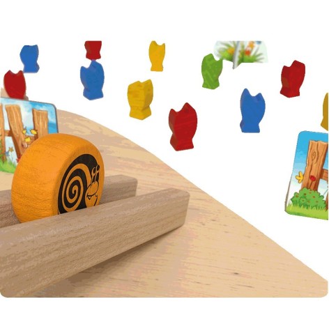 Rueda Caracol - juego de mesa para niños