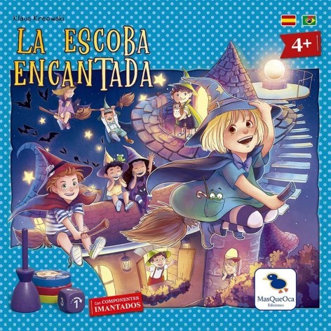 La Escoba Encantada - juego de mesa para niños