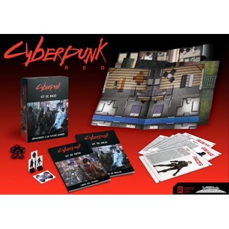 Cyberpunk Red: Caja de inicio - juego de rol