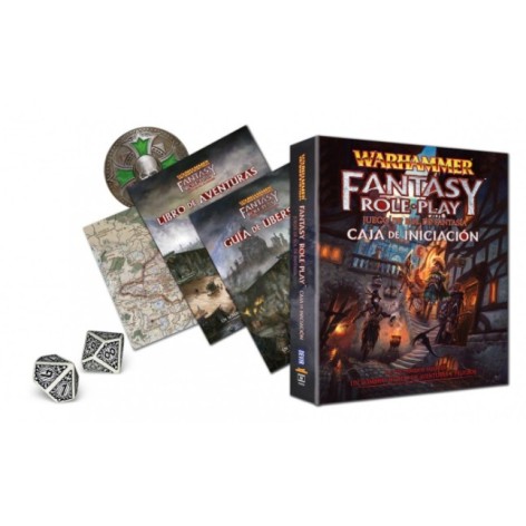Warhammer: Fantasy Roleplay: Caja de inicio (castellano) - juego de rol