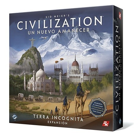 Sid Meiers Civilization un Nuevo Amanecer: Terra Incognita - expansión juego de mesa