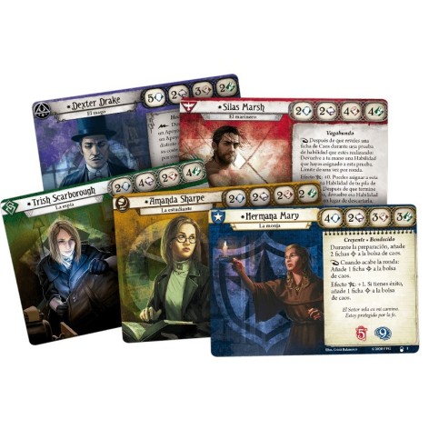 Arkham Horror: La Conspiracion de Innsmouth - expansión juego de cartas