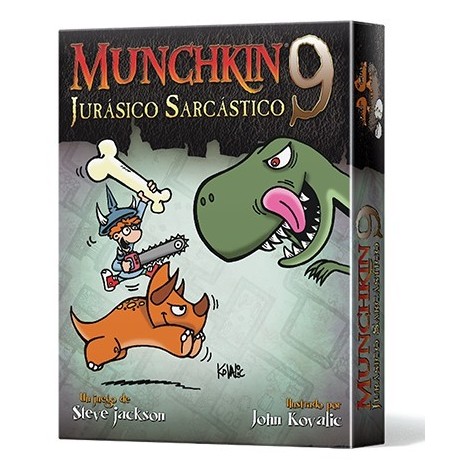 Munchkin 9: Jurasico Sarcastico - expansión juego de cartas