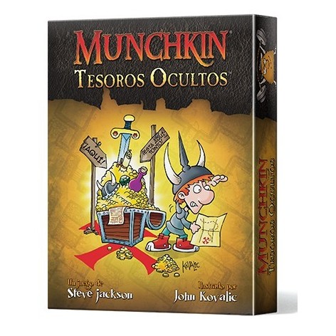 Munchkin: Tesoros Ocultos - expansión juego de cartas