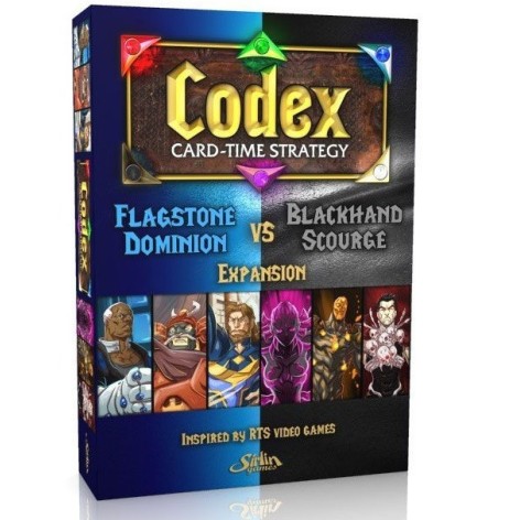 Codex: Flagstone Dominion VS Blackhand Scourge expansion - expansión juego de cartas