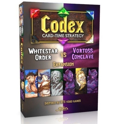 Codex: Whitestar Order VS Vortoss Conclave Expansion - expansión juego de cartas