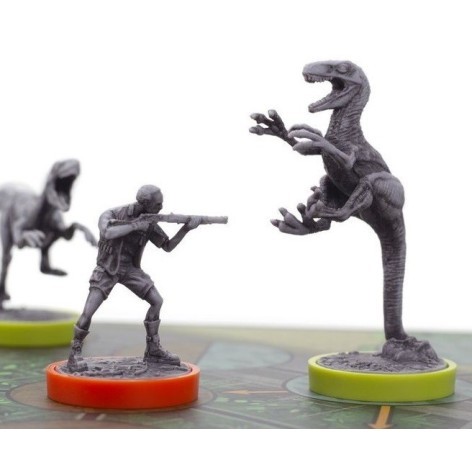 Unmatched Battle Of Legends: Jurassic Park InGen vs Raptors - juego de mesa