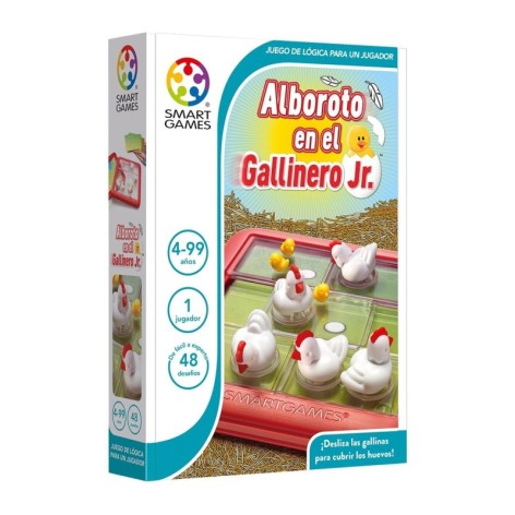 Alboroto en el Gallinero Junior - juego de mesa para niños