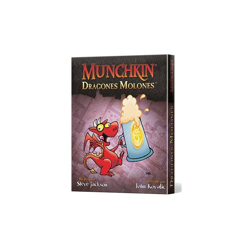 Munchkin: Dragones Molones - expansión juego de cartas