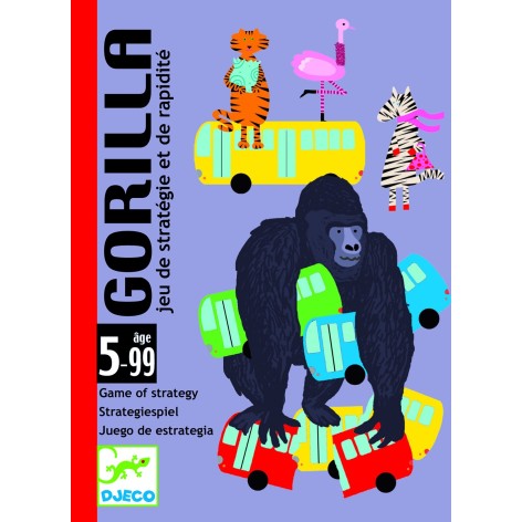 Cartas Gorilla - juego de cartas para niños