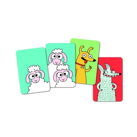 Cartas Swip Sheep - juego de cartas para niños