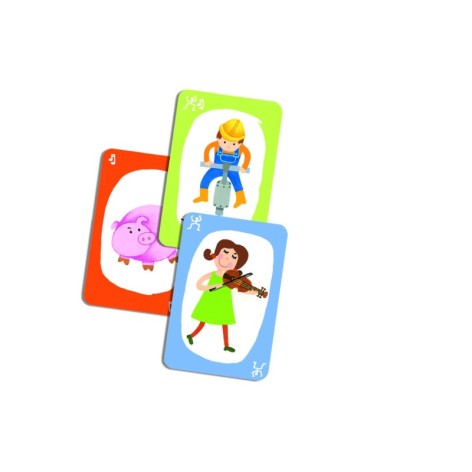 Cartas Pouet Pouet - juego de cartas para niños