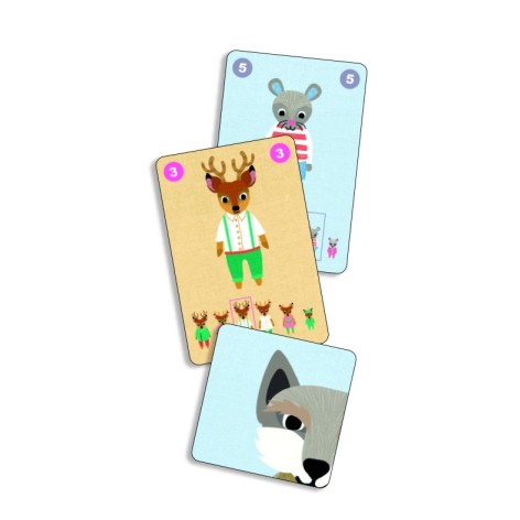 Cartas Familou - juego de cartas para niños