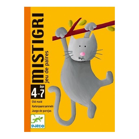 Cartas Mistigri - juego de cartas para niños