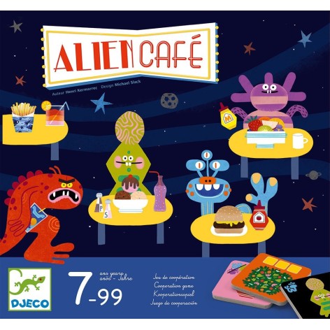 Alien Cafe - juego de mesa para niños